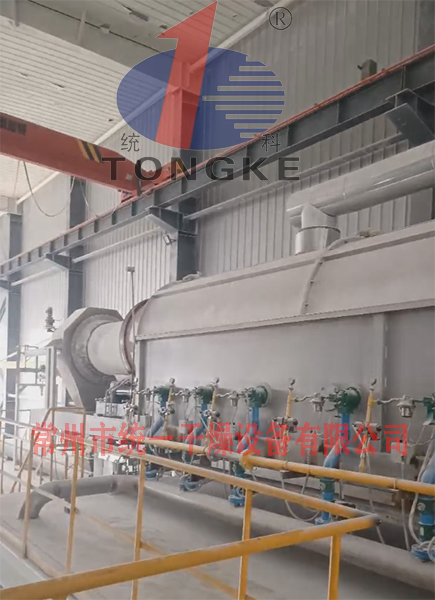 处理量100T/h粉煤灰干燥冷却